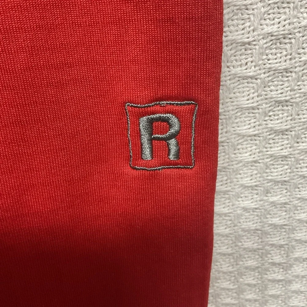 Patagonia Men's R1 Pullover 1/4 Zip Fleece Base Layer Sweater Red‎ Size XL